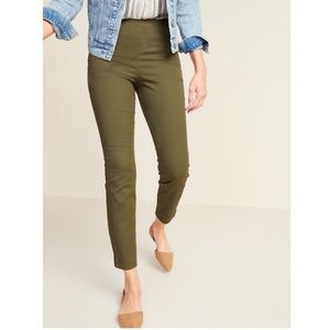 3 set High-Waisted Twill Super Skinny Ankle Pant